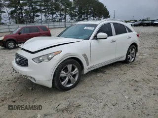 2009 Infiniti FX z VIN JNRAS18W39M158383, wystawiony jako Copart lot #50325175 z przebiegiem 194 698 mil mil oraz Szkoda całkowita • Salvage title. Historia ofert i sprzedaży dostępna na DreamBid. Obrazek 1.