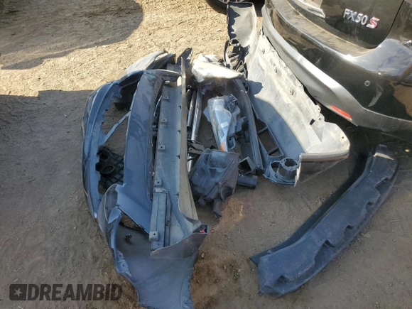 2013 Infiniti FX with VIN JN8BS1MW3DM100037, listed as a Copart auction lot 73140054 with 132,071 mi miles and Salvage Title. Bid and sale history available at DreamBid. Image 13.