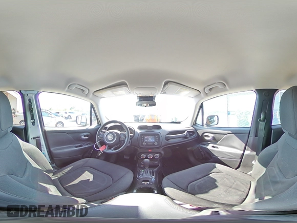2017 Jeep Renegade Latitude with VIN ZACCJBBB8HPF40903, listed as a Copart auction lot 49490635 with 68,716 mi miles and Salvage Title. Bid and sale history available at carsss.com. Image 15.