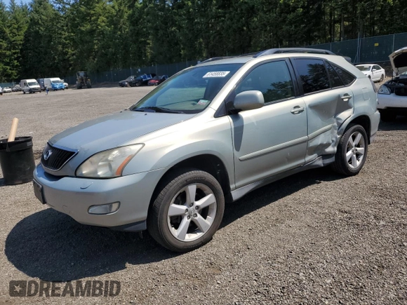 2006 Lexus RX 330 z VIN 2T2HA31UX6C093543, wystawiony jako Copart lot #61458835 z przebiegiem 157 653 mil mil oraz Szkoda całkowita • Salvage title. Historia ofert i sprzedaży dostępna na DreamBid. Obrazek 1.