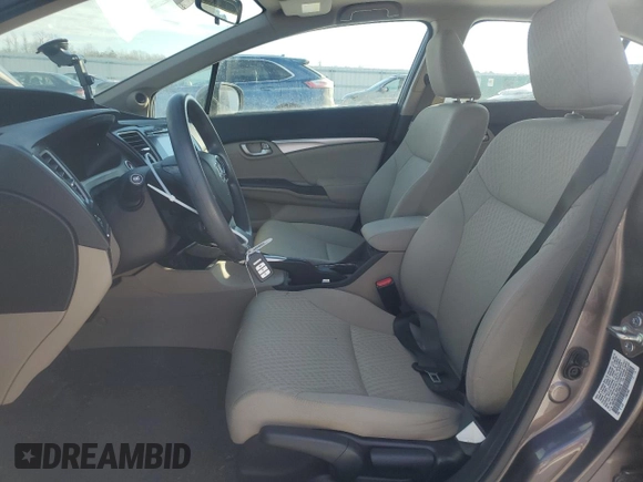 2014 Honda Civic Sedan EX with VIN 19XFB2F85EE269476, listed as a Copart auction lot 41582925 with 88,737 mi miles and Salvage Title. Bid and sale history available at carsss.com. Image 7.
