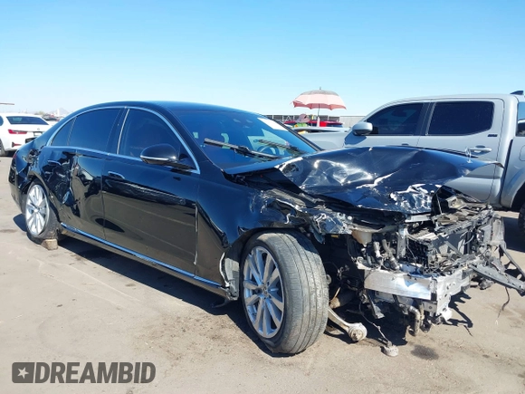 2023 Mercedes-Benz S 500 with VIN W1K6G6DB5PA171535, listed as a IAAI auction lot 41667618 with 17,382 mi miles and . Bid and sale history available at DreamBid. Image 1.