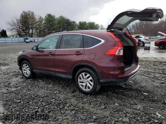 2015 Honda CR-V EX with VIN 2HKRM4H51FH706926, listed as a Copart auction lot 50530095 with 88,023 mi miles and Salvage Title. Bid and sale history available at DreamBid. Image 2.