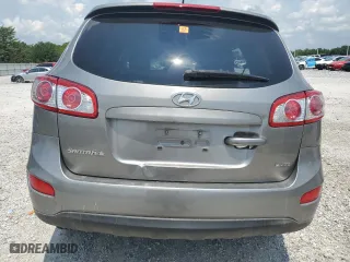 2012 Hyundai Santa Fe SE with VIN 5XYZHDAG2CG106869, listed as a Copart auction lot 75944384 with 186,373 mi miles and Salvage Title. Bid and sale history available at carsss.com. Image 6.
