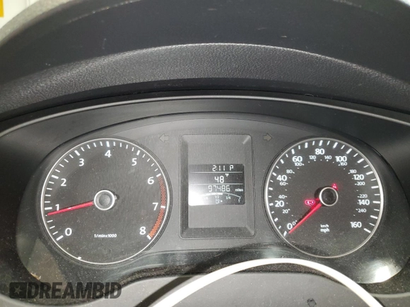 2012 Volkswagen Jetta SE z VIN 3VWDP7AJ5CM410644, wystawiony jako Copart lot #56464105 z przebiegiem 97 486 mil mil oraz Szkoda całkowita • Salvage title. Historia ofert i sprzedaży dostępna na DreamBid. Obrazek 9.