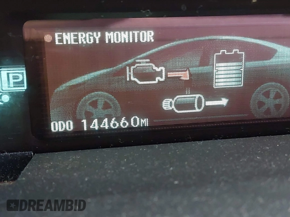 2013 Toyota Prius One with VIN JTDKN3DU9D0344912, listed as a IAAI auction lot 41623973 with 144,660 mi miles and . Bid and sale history available at DreamBid. Image 7.