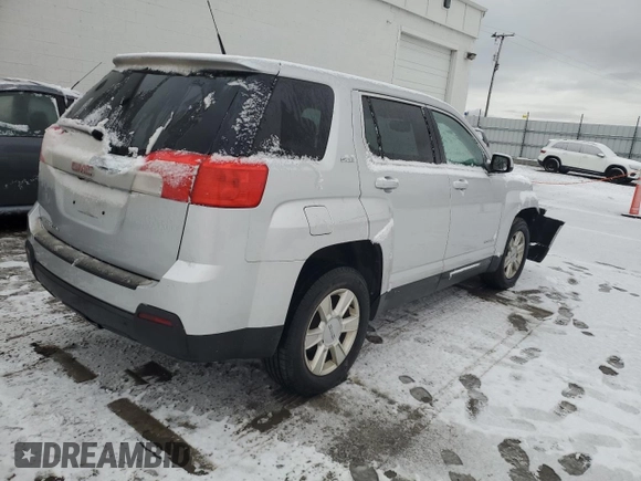 2010 GMC Terrain SLE-1 z VIN 2CTALBEW9A6260351, wystawiony jako Copart lot #86470194 z przebiegiem 46 906 mil mil oraz Szkoda całkowita • Salvage title. Historia ofert i sprzedaży dostępna na DreamBid. Obrazek 3.