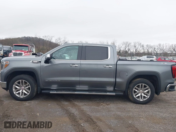 2021 GMC Sierra 1500 SLT z VIN 3GTU9DET8MG413416, wystawiony jako IAAI lot #41935465 z przebiegiem 70 547 mil mil oraz . Historia ofert i sprzedaży dostępna na DreamBid. Obrazek 14.