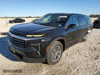 2024 Chevrolet Traverse FWD LS with VIN 1GNEREKSXRJ243210, listed as a Copart auction lot 84245264 with 8,638 mi miles and Salvage Title. Bid and sale history available at carsss.com. Image 1.
