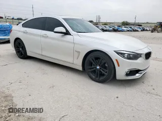 2019 BMW 4 Series 430i with VIN WBA4J1C55KBM18487, listed as a Copart auction lot 51509695 with 77,252 mi miles and Salvage Title. Bid and sale history available at carsss.com. Image 4.
