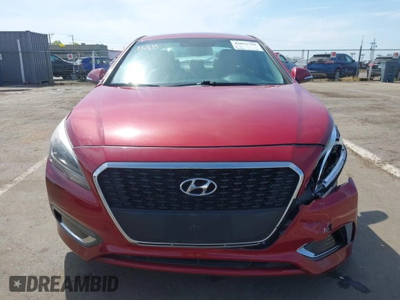 2016 Hyundai Sonata Hybrid SE with VIN KMHE24L18GA026079, listed as a IAAI auction lot 42051741 with 116,076 mi miles. Bid and sale history available at carsss.com. Image 12.