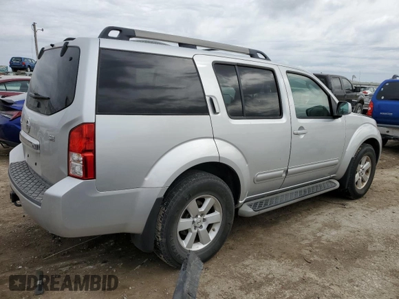 2010 Nissan Pathfinder SE with VIN 5N1AR1NB5AC623118, listed as a Copart auction lot 51107435 with 176,416 mi miles and Salvage title. Bid and sale history available at DreamBid. Image 3.