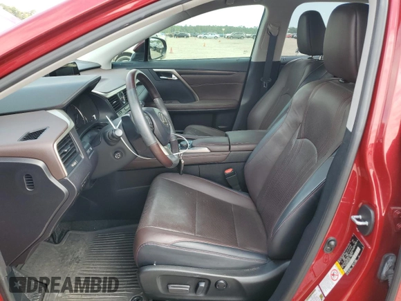 2019 Lexus RX 350 z VIN 2T2ZZMCA5KC136234, wystawiony jako Copart lot #55791455 z przebiegiem 58 001 mil mil oraz Szkoda całkowita • Salvage title. Historia ofert i sprzedaży dostępna na DreamBid. Obrazek 7.
