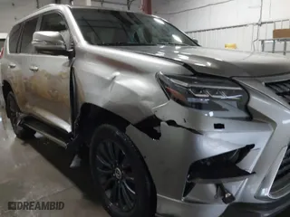 2021 Lexus GX with VIN JTJAM7BX5M5282671, listed as a IAAI auction lot 41363386 with 45,542 mi miles. Bid and sale history available at carsss.com. Image 6.