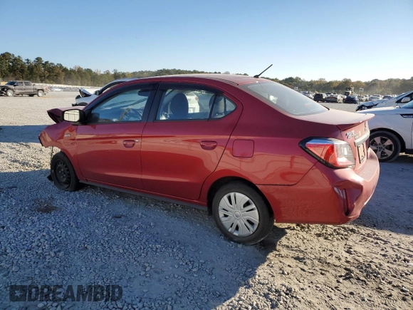2022 Mitsubishi Mirage G4 ES with VIN ML32FUFJ0NHF06800, listed as a Copart auction lot 74516263 with 37,414 mi miles. Bid and sale history available at carsss.com. Image 2.
