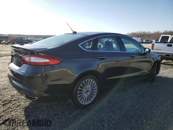 2014 Ford Fusion Titanium with VIN 3FA6P0K94ER126408, listed as a Copart auction lot 45920295 with 173,635 mi miles and Salvage Title. Bid and sale history available at carsss.com. Image 3.