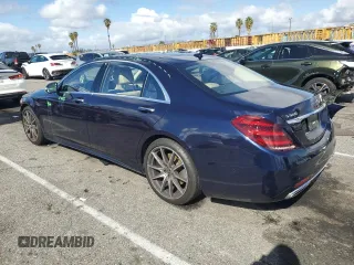 2020 Mercedes-Benz S-Class S 560 with VIN W1KUG8DB4LA569882, listed as a Copart auction lot 45408425 with 27,361 mi miles and Salvage Title. Bid and sale history available at carsss.com. Image 2.