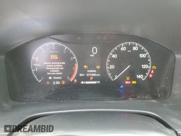 2024 Honda CR-V LX with VIN 5J6RS3H2XRL004054, listed as a Copart auction lot 54894555 with 11,268 mi miles and Salvage Title. Bid and sale history available at DreamBid. Image 9.