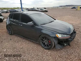 2015 Volkswagen Golf GTI SE with VIN 3VW5T7AUXFM094902, listed as a Copart auction lot 49430315 with 101,672 mi miles and Salvage Title. Bid and sale history available at carsss.com. Image 4.