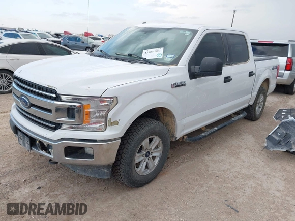 2018 Ford F-150 XL with VIN 1FTEW1E54JKE95095, listed as a IAAI auction lot 42084523 with 168,238 mi miles. Bid and sale history available at carsss.com. Image 16.