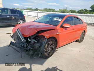 2019 Volkswagen Jetta SEL Premium с VIN 3VWG57BU7KM029453, выставлен на аукционе Copart как лот 59381525 с пробегом Не указан миль и Списание • Salvage title. История ставок и продаж доступна на DreamBid. Изображение 1.