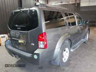 2005 Nissan Pathfinder SE with VIN 5N1AR18U95C730255, listed as a IAAI auction lot 41610769 with 154,252 mi miles. Bid and sale history available at carsss.com. Image 4.