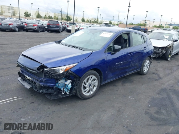 2024 Subaru Impreza with VIN JF1GUABC0R8896160, listed as a IAAI auction lot 42063084 with 3,053 mi miles and . Bid and sale history available at DreamBid. Image 2.