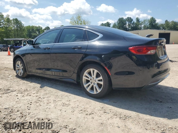 2015 Chrysler 200 Limited with VIN 1C3CCCAB2FN652883, listed as a Copart auction lot 65592955 with 165,709 mi miles and Salvage title. Bid and sale history available at DreamBid. Image 2.