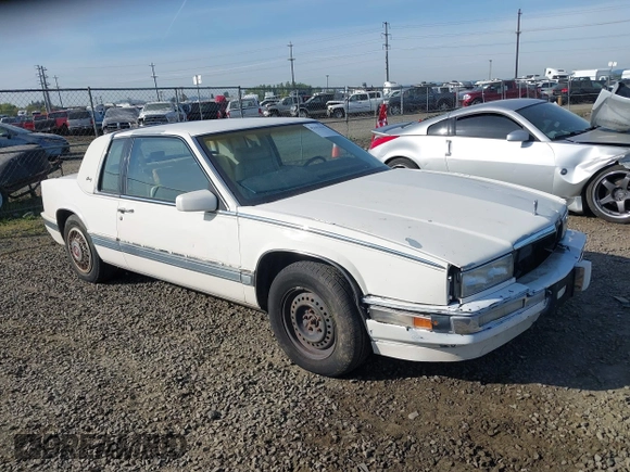 1989 Cadillac Eldorado with VIN 1G6EL1150KU621587, listed as a IAAI auction lot 42103841 with 129,711 mi miles and . Bid and sale history available at DreamBid. Image 1.