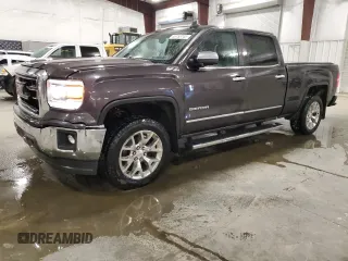 2015 GMC Sierra 1500 SLT with VIN 3GTU2VEJ6FG277119, listed as a Copart auction lot 45753745 with 287,866 mi miles and Salvage Title. Bid and sale history available at DreamBid. Image 1.