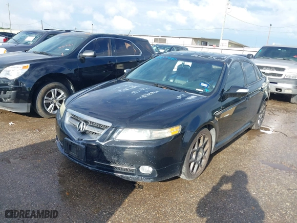 2007 Acura TL Type-S with VIN 19UUA76567A007244, listed as a IAAI auction lot 41907440 with 1 mi miles. Bid and sale history available at carsss.com. Image 2.