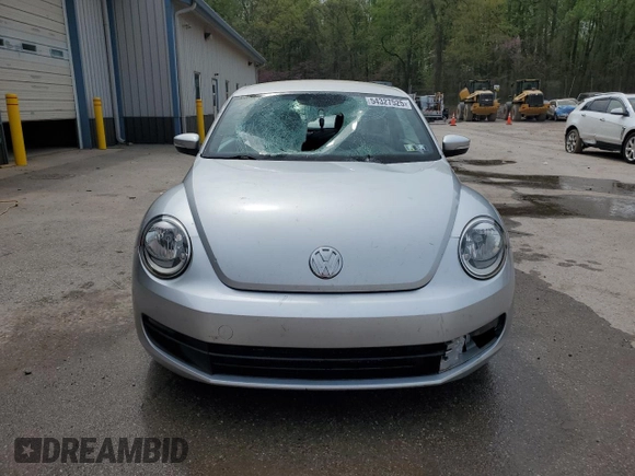 2014 Volkswagen Beetle 2.5L w/Sun with VIN 3VWJP7AT6EM607765, listed as a Copart auction lot 54327525 with Not Provided miles and Salvage Title. Bid and sale history available at DreamBid. Image 5.