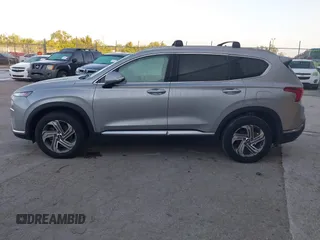 2021 Hyundai Santa Fe SEL with VIN 5NMS34AJ3MH361677, listed as a IAAI auction lot 40639858 with 44,277 mi miles. Bid and sale history available at carsss.com. Image 14.