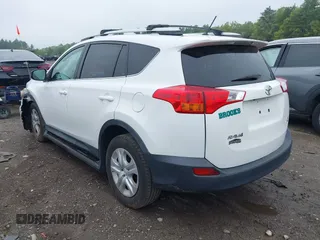 2015 Toyota RAV4 LE with VIN 2T3BFREV6FW319987, listed as a IAAI auction lot 42254295 with 110,126 mi miles and . Bid and sale history available at DreamBid. Image 3.