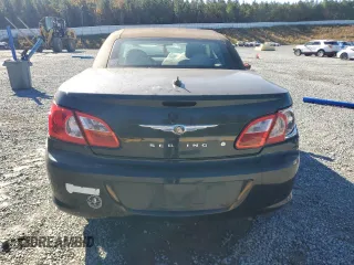 2008 Chrysler Sebring LX with VIN 1C3LC45K28N129222, listed as a Copart auction lot 80644444 with 0 mi miles and Salvage Title. Bid and sale history available at carsss.com. Image 6.