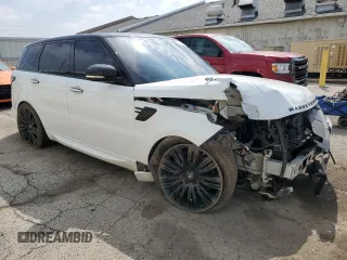 2018 Land Rover Range Rover Sport Autobiography with VIN SALWV2REXJA187483, listed as a Copart auction lot 52781225 with Not Provided miles and Salvage Title. Bid and sale history available at DreamBid. Image 4.