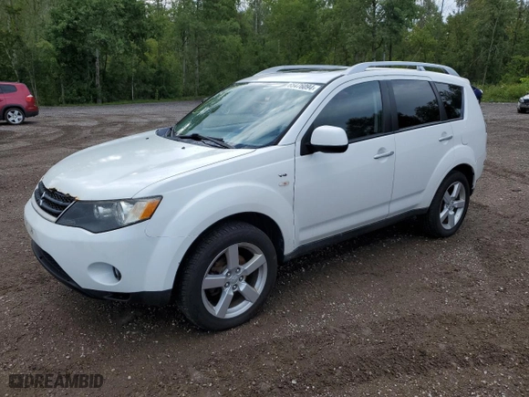 2008 Mitsubishi Outlander XLS with VIN JA4MT41X38Z600587, listed as a Copart auction lot 65476094 with 202,826 mi miles and Clean Title. Bid and sale history available at carsss.com. Image 1.