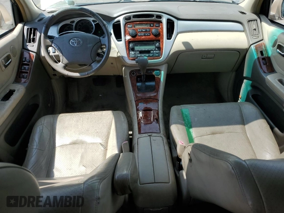 2007 Toyota Highlander Hybrid w/3rd Row with VIN JTEEW21A570041737, listed as a Copart auction lot 54431035 with 253,380 mi miles and Clean Title. Bid and sale history available at carsss.com. Image 8.