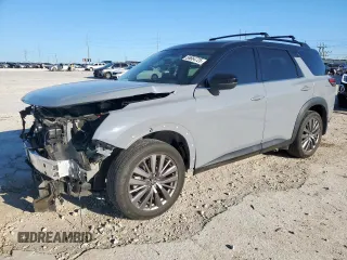 2023 Nissan Pathfinder SL with VIN 5N1DR3CB5PC262770, listed as a Copart auction lot 56664725 with 25,896 mi miles and Salvage title. Bid and sale history available at DreamBid. Image 1.