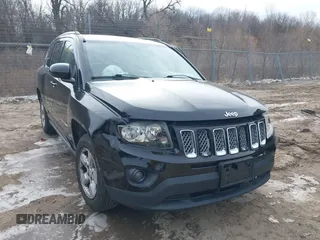 2016 Jeep Compass High Altitude Edition with VIN 1C4NJCEAXGD744570, listed as a IAAI auction lot 41511452 with 118,663 mi miles. Bid and sale history available at carsss.com. Image 1.