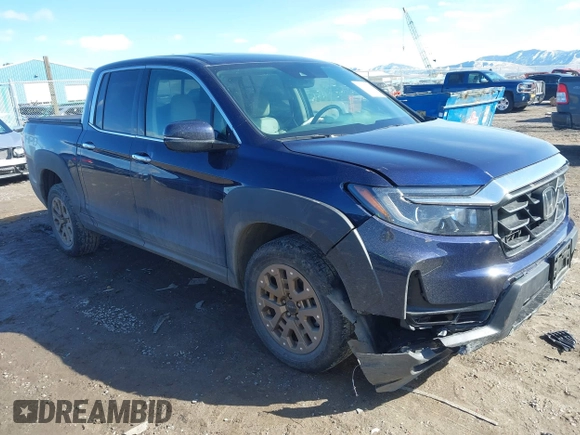 2022 Honda Ridgeline RTL-E with VIN 5FPYK3F71NB013522, listed as a IAAI auction lot 41670347 with 24,689 mi miles and . Bid and sale history available at DreamBid. Image 1.