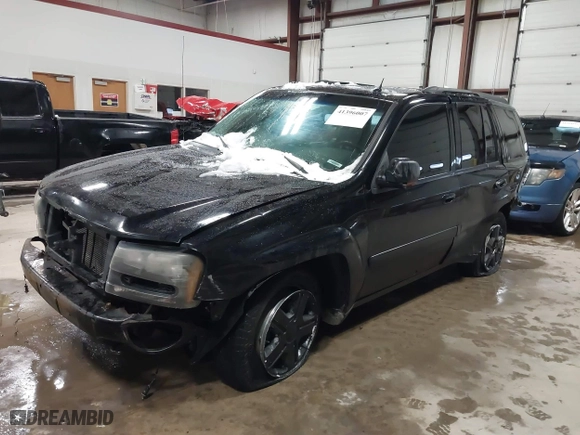 2005 Chevrolet TrailBlazer LT with VIN 1GNDT13S752266601, listed as a IAAI auction lot 41396007 with 204,190 mi miles. Bid and sale history available at carsss.com. Image 2.