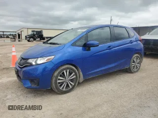 2017 Honda Fit EX-L with VIN 3HGGK5H81HM707327, listed as a Copart auction lot 55898805 with 53,579 mi miles and Clean title. Bid and sale history available at DreamBid. Image 1.