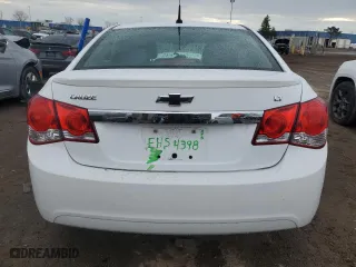 2013 Chevrolet Cruze 1LT with VIN 1G1PC5SB5D7276049, listed as a Copart auction lot 53455265 with 108,285 mi miles and Clean Title. Bid and sale history available at carsss.com. Image 6.