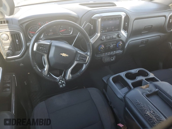 2019 Chevrolet Silverado 1500 LT with VIN 1GCRWCEK0KZ344332, listed as a Copart auction lot 74849024 with 162,053 mi miles and Salvage Title. Bid and sale history available at DreamBid. Image 8.