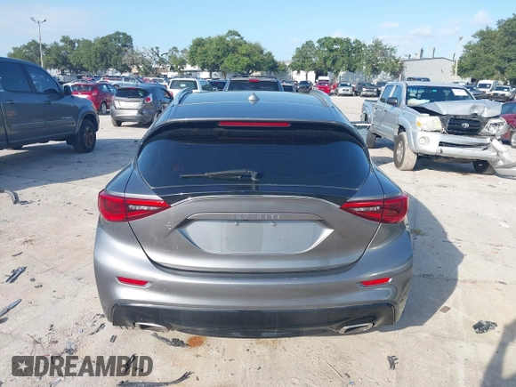 2017 Infiniti QX30 Sport with VIN SJKCH5CP9HA031424, listed as a IAAI auction lot 42792075 with 81,686 mi miles and . Bid and sale history available at DreamBid. Image 15.