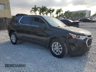 2021 Chevrolet Traverse LS with VIN 1GNERFKW6MJ134101, listed as a Copart auction lot 53267415 with 45,737 mi miles and Salvage Title. Bid and sale history available at carsss.com. Image 4.