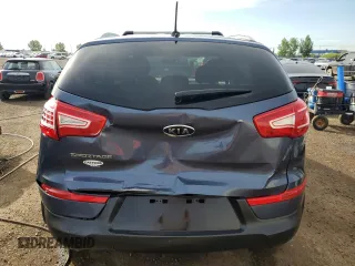 2012 Kia Sportage LX with VIN KNDPB3A20C7193384, listed as a Copart auction lot 63897595 with 308,479 mi miles and Salvage title. Bid and sale history available at DreamBid. Image 6.