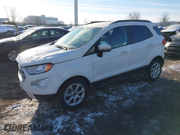 2019 Ford EcoSport SE with VIN MAJ3S2GE2KC257737, listed as a IAAI auction lot 41404718 with 41,850 mi miles and . Bid and sale history available at DreamBid. Image 2.