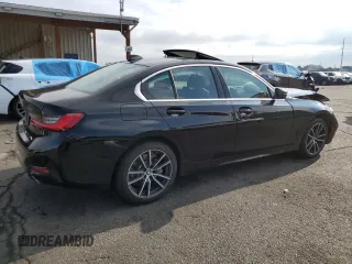 2020 BMW 3 Series 330i xDrive with VIN 3MW5R7J07L8B35275, listed as a Copart auction lot 59894105 with 28,310 mi miles and Salvage title. Bid and sale history available at DreamBid. Image 3.